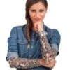 2 Maniche Tattoo Stampa Scheletro T.U. -Pelatelli 2 maniche tattoo stampa scheletro tu