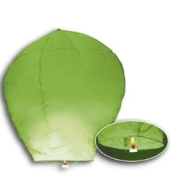 3 Mongolfiere Verdi H. Cm. 95 Ca.