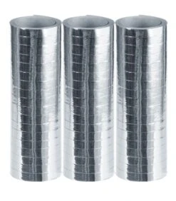 3 Stelle Filanti Metal.argento 18 Rot. Mm.7 Mt. 4 Ca.