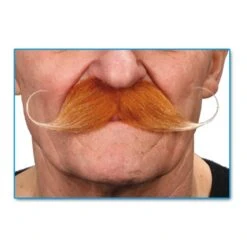 BAFFI ARRICCIATI ROSSI