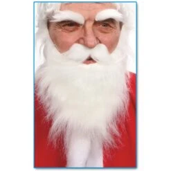 BAFFI, BARBA E SOPRACCIGLIA BIANCHI