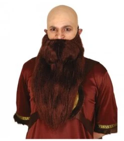 BARBA CASTANA LUNGHISSIMA