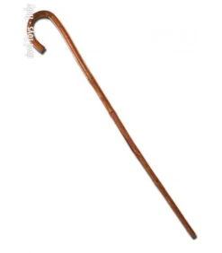 BASTONE RICURVO IN LEGNO LUNGH.CM.90