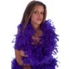 BOA DI PIUME LUSSO VIOLA 2 BOA DI PIUME LUSSO VIOLA -Pelatelli boa di piume lusso viola