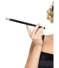 BOCCHINO NERO CON PAILLETTES