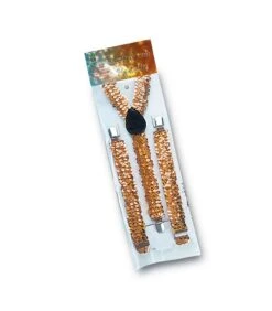 Bretelle Oro In Paillettes