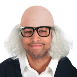 CALOTTA NONNO IN FINGOMMA CON OCCHIALI