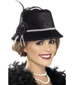 CAPPELLO ANNI 20 VELLUTATO