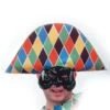 Cappello Arlecchino In Tessuto -Pelatelli cappello arlecchino in tessuto