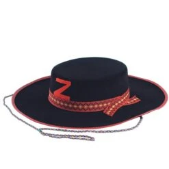 CAPPELLO CAVALIERE NERO GRANDE CON SOTTOGOLA