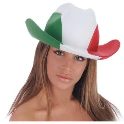 CAPPELLO COW-BOY ADULTO ITALIA IN FELTRO