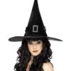 CAPPELLO DA STREGA CON FIBBIA -Pelatelli cappello da strega con fibbia