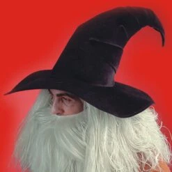 CAPPELLO MAGO IN DAINETTO NERO