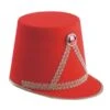 CAPPELLO MAJORETTE ROSSA -Pelatelli cappello majorette rossa