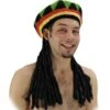 Cappello Rasta Con Capelli -Pelatelli cappello rasta con capelli