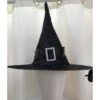 CAPPELLO STREGA LUCCICANTE FIBIA NERA -Pelatelli cappello strega luccicante fibia nera