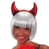 CERCHIETTO DIAVOLO Con CORNA LUREX -Pelatelli cerchietto diavolo con corna lurex