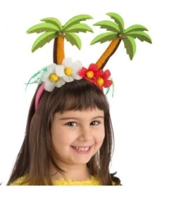 Cerchietto Palme E Fiori