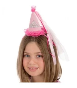 Cerchietto Principessa Rosa Velo