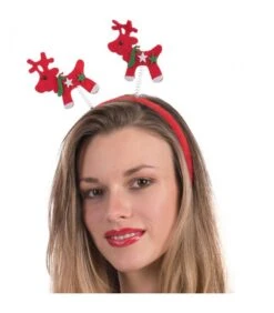 Cerchietto Renne Rosse