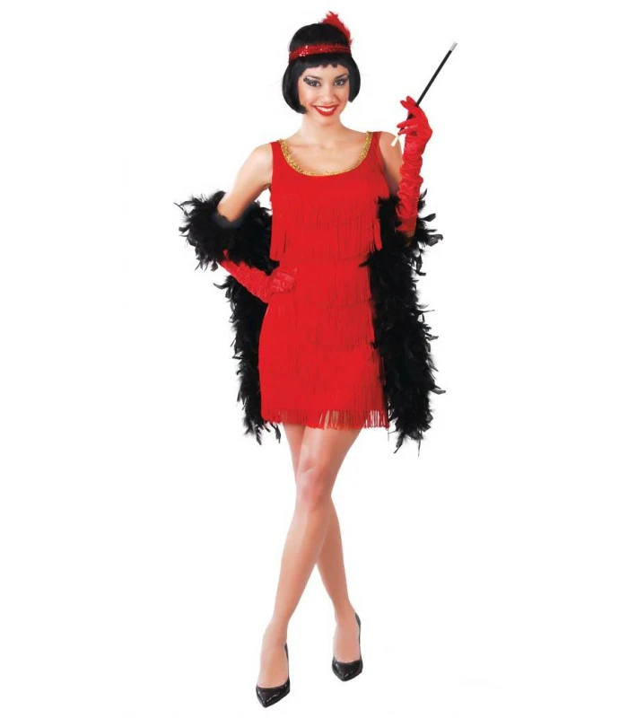 VESTITO CHARLESTON ROSSO 3 VESTITO CHARLESTON ROSSO