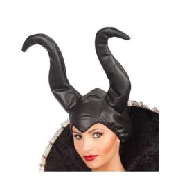 COPRICAPO LUSSO STREGA MALEFICA IN ECOPELLE