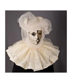 COPRICAPO VENEZIANO BIANCO