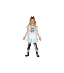 COSTUME ALICE BIMBA 5/6 ANNI