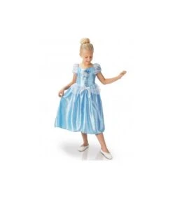 COSTUME CENERENTOLA DELUXE BAMBINA TAGLIA M