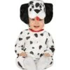 COSTUME DALMATA BABY 6/12 MESI -Pelatelli costume dalmata baby 612 mesi