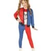 COSTUME HARLEY QUINN 7/9 ANNI -Pelatelli costume harley quinn 79 anni
