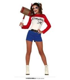 Costume Harley Quinn Pazza