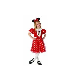 COSTUME MINNIE ROSSA BAMBINA TAGLIA M