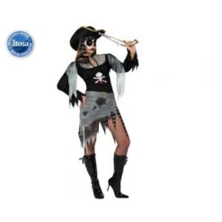 COSTUME PIRATA FANTASMA DONNA