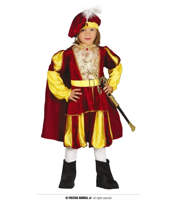 Costume Principe 3-4 Anni 3 Costume Principe 3-4 Anni