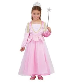 COSTUME PRINCIPESSA ROSA 7-9 ANNI