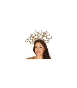 DIADEMA MEDUSA CON SERPENTI