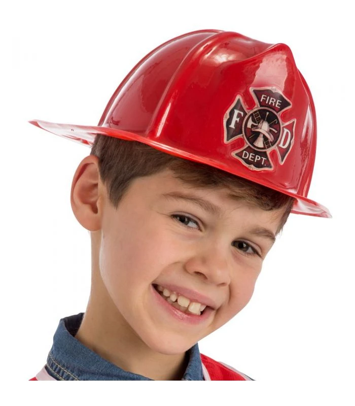 Elmetto Pompiere Bimbo In Plastica 3 Elmetto Pompiere Bimbo In Plastica