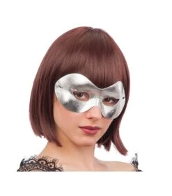 FARFALLA ARGENTO IN TESSUTO METALLIZZATO