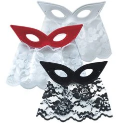 FARFALLA SCAMOSCIATA Con BAUTTA PIZZO COLORI ASSORTITI