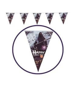 FESTONE BANDIERINE HALLOWEEN IN CARTA L.CM. 280X27