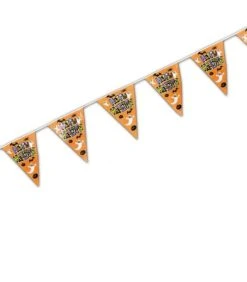 Festone Bandierine Halloween L. Cm. 360 X H. Cm. 30 Ca.