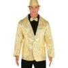 GIACCA PAILLETTES ORO TAGLIA M -Pelatelli giacca paillettes oro taglia m