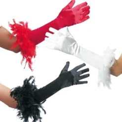 GUANTI IN RASO CON BOA