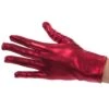 Guanti Rossi Metallizzati L. Cm. 22 Ca. -Pelatelli guanti rossi metallizzati l cm 22 ca