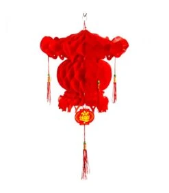 Lanterna Cinese In Carta H. Cm. 45 Ca.