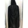 MANTELLO NERO CON CAPPUCCIO 140CM -Pelatelli mantello nero con cappuccio 140cm