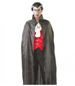 MANTELLO NERO IN TAFFETAS