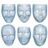 MASCHERA ADULTI DA PITTURARE 6 MODELLI ASS. -Pelatelli maschera adulti da pitturare 6 modelli ass