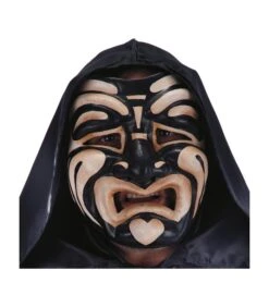 MASCHERA AFRO UOMO IN CARTAPESTA